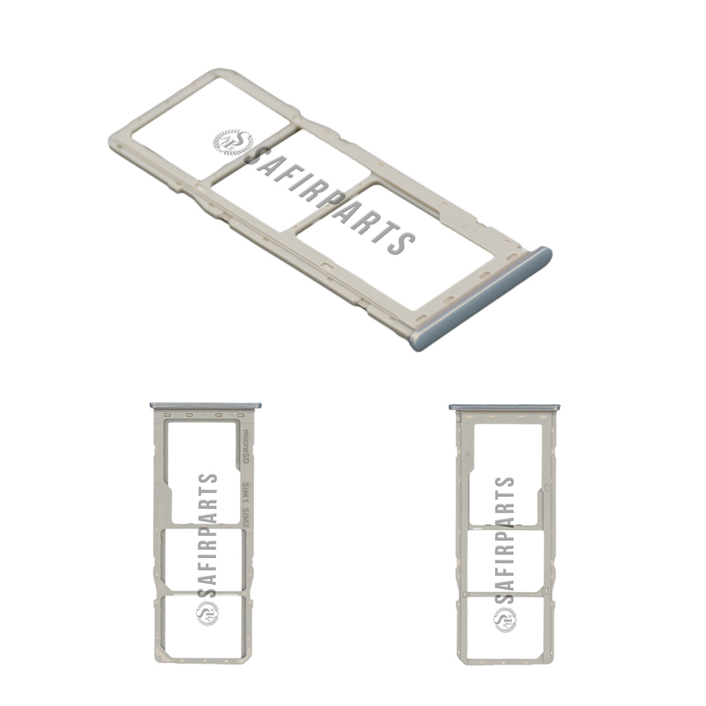خشاب سیم کارت A750-A7 2018/A30/A50/A20 سامسونگ - Sim And Micro SD Card Tray  Holder Replacement For Samsung Galaxy A750-A7 2018/A30/A50/A20