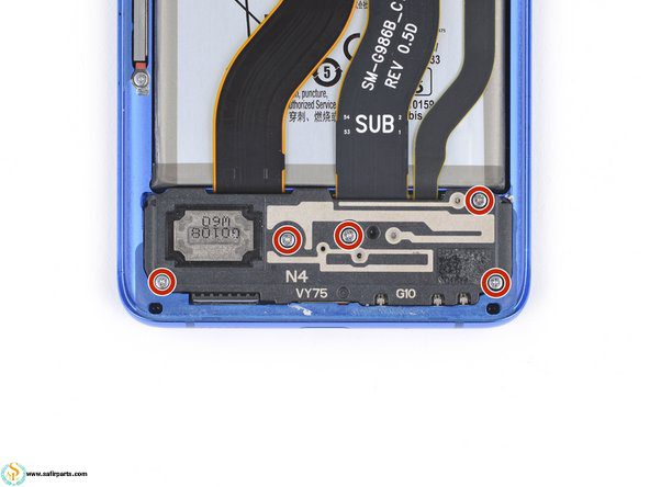 سامسونگ S20 Plus مراحل تعویض باتری