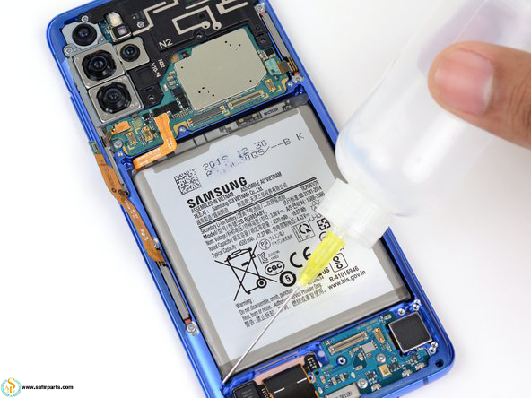سامسونگ S20 Plus مراحل تعویض باتری