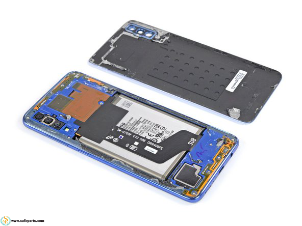 سامسونگ A70 مراحل تعویض باتری