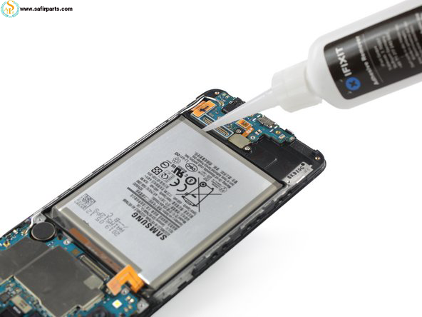 سامسونگ A70 مراحل تعویض باتری