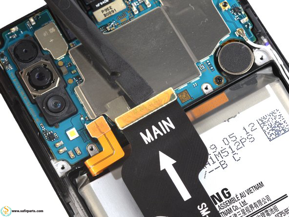 سامسونگ A70 مراحل تعویض باتری